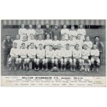 Football, Bolton Wanderers FC team 1913-14   (1)