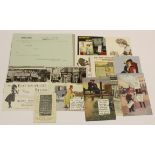 Collection of 13 postcards relating to postcards or postal history, including 3 from Raphael