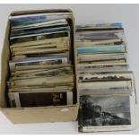 Varied general selection in shoebox, English, foreign, vintage & modern (approx 700 cards)