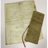 Victorian soldiers service and discharge documents to 2990 Pte Robert Cooper 20th Hussars,