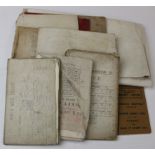 WW1 collection of various WW1 dated maps of Europe with WW1 booklets bible etc.