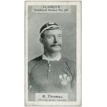 Clarke's, Football Series no.58 R Thomas. G - VG cat value £35