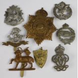 Badges - WW2 Army Air Corps, Royal Tank Regiment, Royal Marines, Duke of Wellington's West Riding