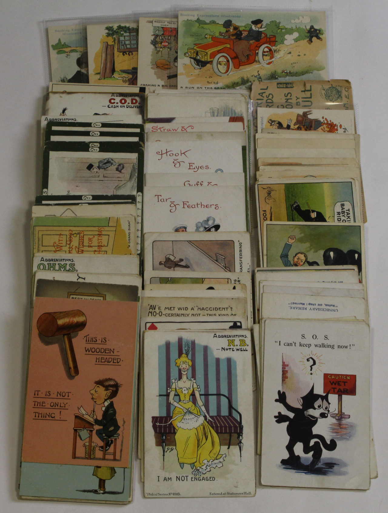Comic, Quotes, etc various artists   (approx 130 cards)