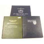 Three albums of Commonwealth FDCs
