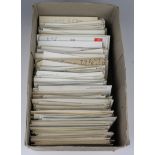 Original selection in shoebox, ships & churches noted (approx 530 cards)