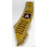 Suffolks high quality reproduction 1950's Suffolk Regiment drum majors sash