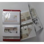 Indian FDC's housed in binders, circa 1947 to 2010. Interesting lot (100's)