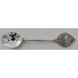 Assam - Bengal Railway Battn. Silver Spoon marked "M & Co. Sterling Silver"