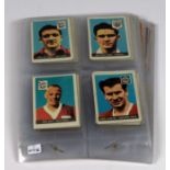 A & BC Gum, 2 complete sets in pages, Footballers (without "Planet" 1-46) & (without "Planet" 47-92)