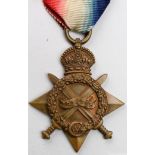 1915 Star to CH.18942 Pte E Charlesworth RMLI. Killed 28/4/1917 with 1st RM Bn RN Div RMLI. Born