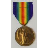 WW1 Victory Medal S-31124 Pte E Burke Rifle Brigade. Killed In Action 2/1/1918 with the 10th Bn.