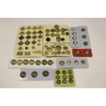 Buttons a varied selection of military and civilian types plus Pips