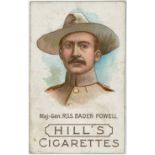 Hill, Boer War Generals - Campaigners, Maj-Gen R.S.S.Baden Powell (variety) G - VG scarce card cat