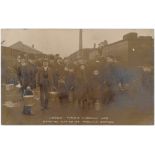 Lincoln Typhoid outbreak 1905, getting water at Midland Station R/P   (1)