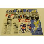 Ice Hockey 1950's programmes inc Empire Pool Wembley, Ice Arena Paisley, Brighton Palladium,