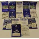 Everton home games, c1950-1965, approx 16