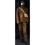 A Mannequin wearing a WW1 Other Ranks Uniform (A quality replica from Khaki Devil Ltd) large size (