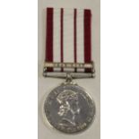 Naval General Service Medal (QEII) with bar Near East to P/LX.887445 T.A. Brewer L. Stwd.R.N. Few