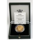 Two Pounds 1996 Proof FDC boxed as issued