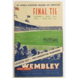 FA C/F Leicester City v Wolverhampton Wanderers played on 30/04/1949. Wolverhampton Wanderers won