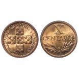 Portugal 10 Centavos 1954 UNC