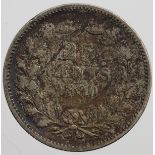 Netherlands 25 Cents 1890 (without dot) GVF/VF but with a dark tone