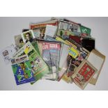 Football - large box of various brochures, magazines, newspapers, etc etc. c1950's onwards (qty)