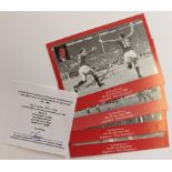 England World Cup Winners 1966 Postcards issued by The Queen Elizabeth Foundation for disabled