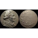 French Commemorative Medallion, silver d.59mm, wt.106.7g: Centenary of Chemistry Society (Societe