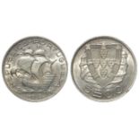 Portugal silver 5 Escudos 1934 EF