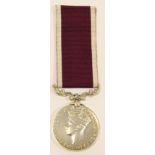 Indian Army LSGC Medal GVI (type C) with replacement suspender (2429534 Sep Mohan Singh 2 Punjab R).