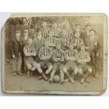 Derby Midland FC small card of team and officials circa. 1889/90, this was their best season getting