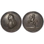 Anglo / Dutch Commemorative Medallion, bronze d.37mm: A Dutch issue of the William IV of Orange,