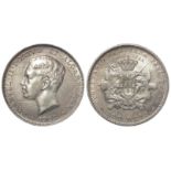 Portugal silver 500 Reis, Peninsular War Centennial, 1910 GVF-nEF