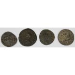 Roman Imperial bronzes, Gallienus, Rome Mint 267-268 A.D., Sear 10177, Centaur right, VF/NVF, ditto,