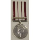 Naval General Service Medal (GeoVI) with bar Palestine 1945-48 to P/JX.800246 G.E. Gale Ord. Smn.