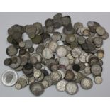 World (approx 900g) mainly silver but some nickel and low content silver included. From circulation