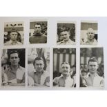 Bristol Rovers rare cards, black and white issued by Wilkes of West Bromwich who were the normal