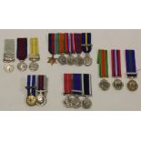 Miniature medals - mixed range of British medals (16)