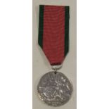 Turkish Crimea Medal La Crimea Sardinian issue named to Corpl. Ge. E. Buttler R.A. (holed to top)