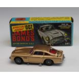 Corgi Toys no. 261, Special Agent 007 James Bond's Aston Martin D.B.5, with inserts, instructions,