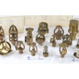 Sprinklers. A large ex-museum collection of 101 Victorian and later metal sprinkler heads, makers