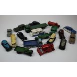 Dinky Toys. A collection of twenty-three mostly Dinky diecast toys, including Foden, Buick,