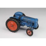 Chad Valley Fordson Major blue diecast tractor, in need of restoration, height 8.8cm, length 17cm