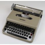 Olivetti Lettera 22 typewriter, in original case