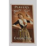 Player's, Advertisement Card (Navy Cut Back) slight surface damage otherwise G cat value £320