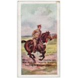Cannings - Types of British Soldiers, no.13 Imperial Yeomanry. G - VG cat value £17