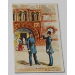 Buchner (USA) American Scenes with a Policeman, Main Entrance Hotel Ponce de Leon VG cat value £75