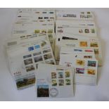 Small box of clean Rhodesia & Zimbabwe FDC's c1963-2000, some duplication noted (qty) No Reserve